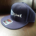 keystone logo flat cap black/purple white logo