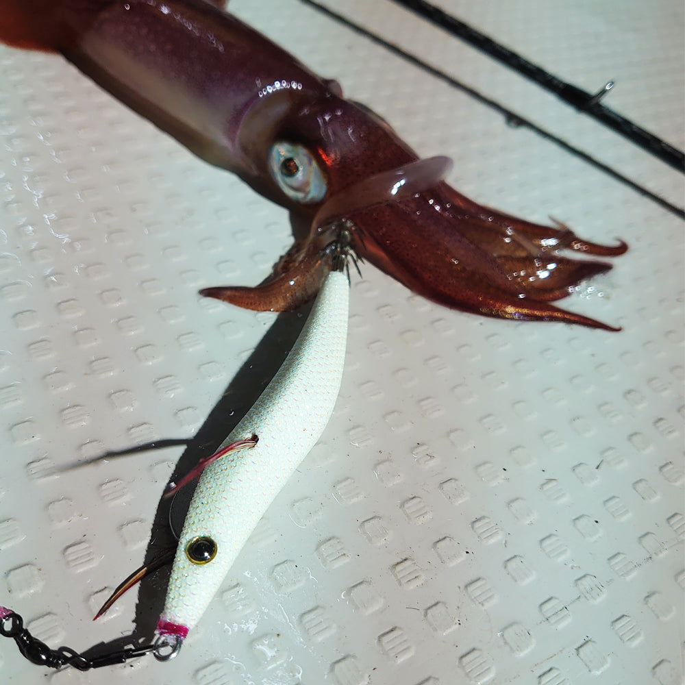 Drip bait ドリップベイト　90mm　フルグローホワイト