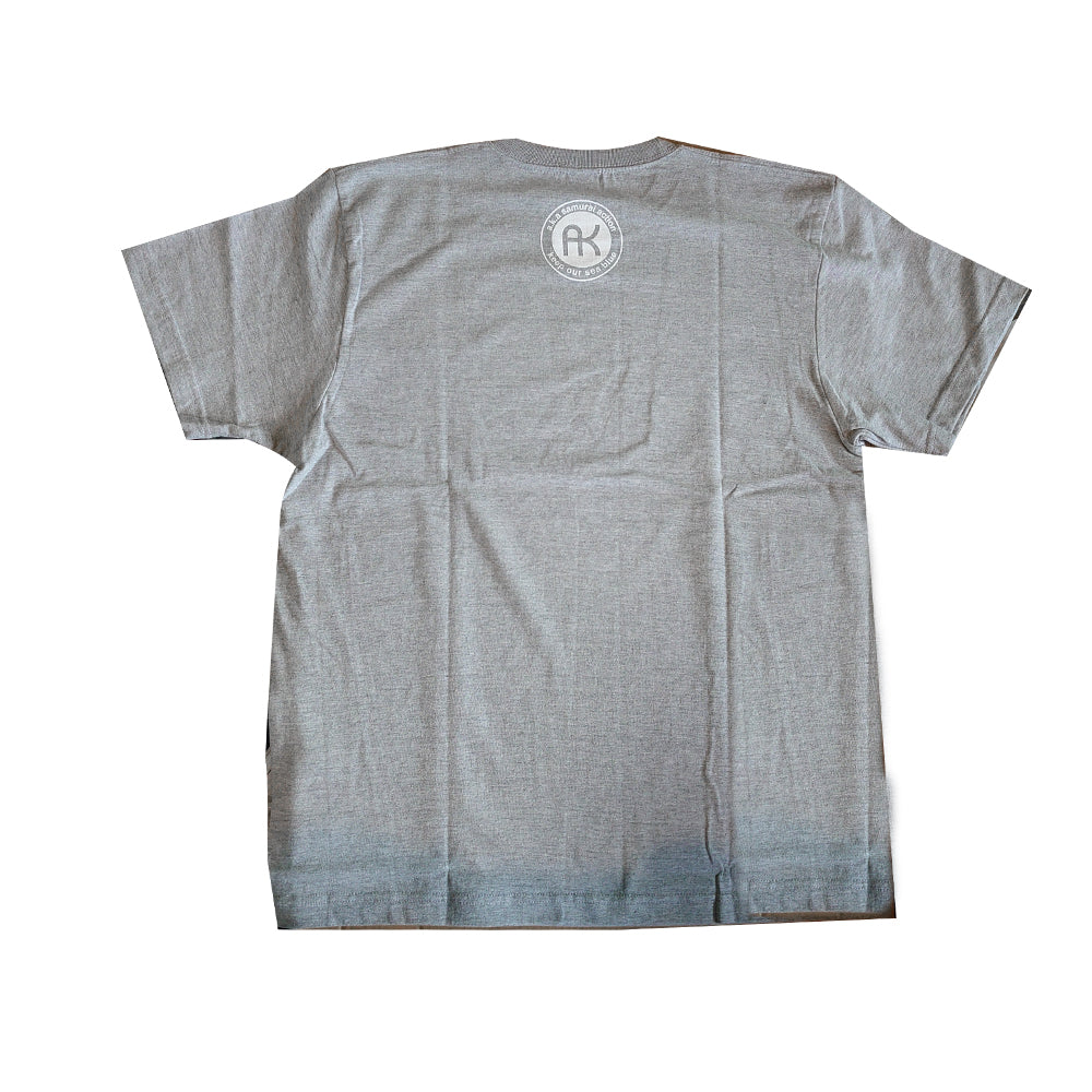 【Akasamurai Action】 AK Tシャツ　ミックスグレー