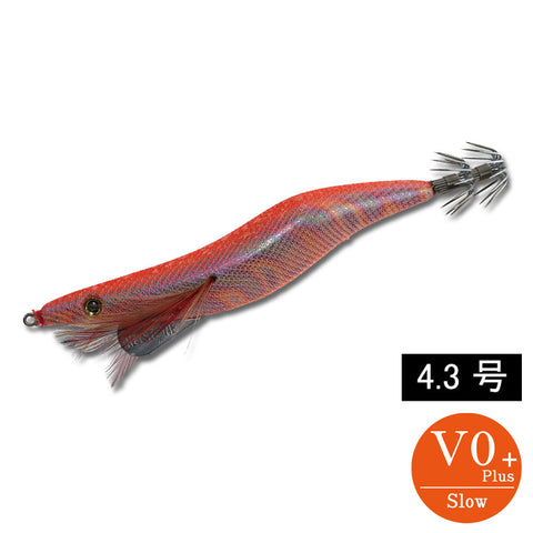 エギシャープα　4.3号V0+　(23g)　はいむるぶしオレンジ