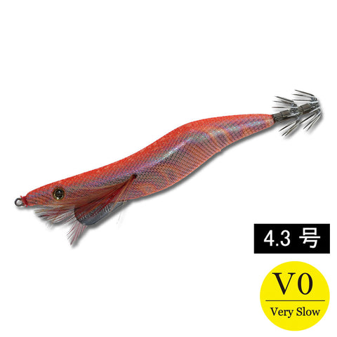 エギシャープα　4.3号V0　(22g)　はいむるぶしオレンジ