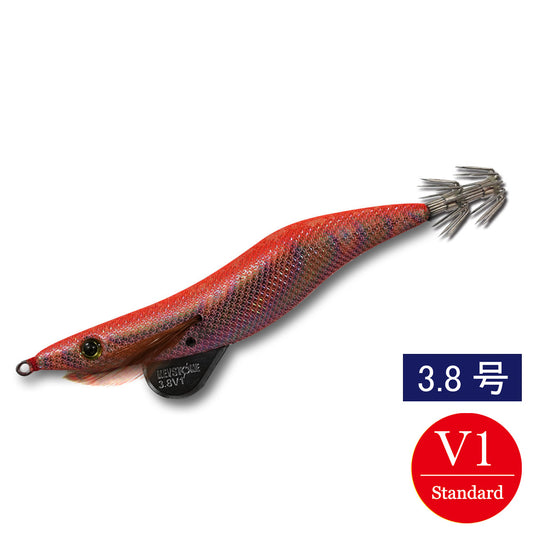 エギシャープ　3.8号V1　(19g)　はいむるぶしオレンジ