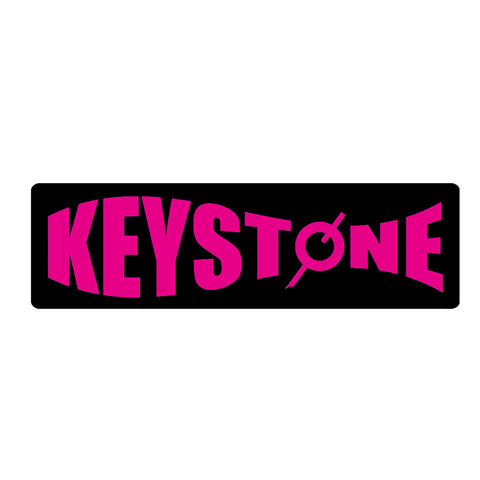 KEYSTONE quid shape logo sticker size:S