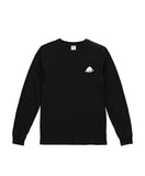 【受注生産】幸漁丸×キーストン　コラボドライロングスリーブTシャツ ブラック×ホワイトロゴ