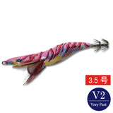 エギシャープ　3.5号V2（20g）　マーブルピンクグロー赤侍レッド