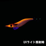 【受注生産】REVOLT/モンローエギ夜焚きチューン　シマクロレッドUVオレンジ