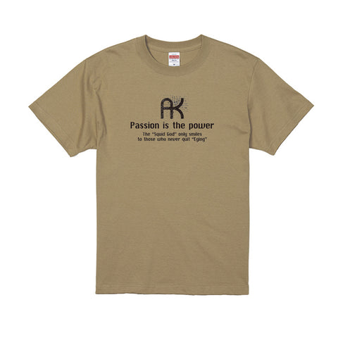 【Akasamurai Action】 AK Tシャツ　サンドカーキ