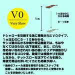 エギシャープ　3.5号V0　(15g)　赤侍グリーンマーブルブラック
