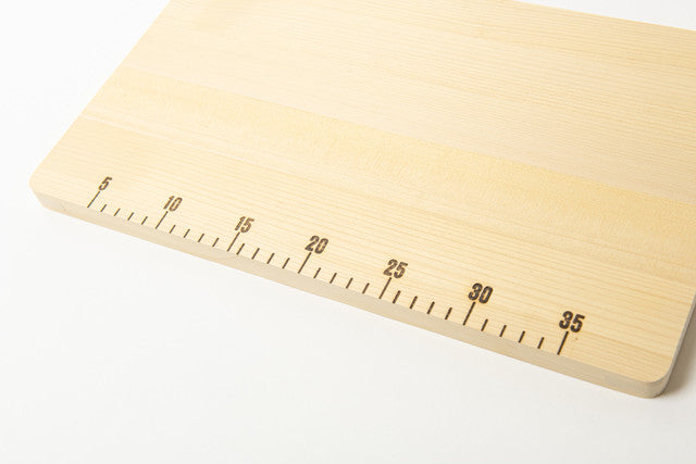 fuchibite 青森ヒバ スケール付き　まな板　まな板【43×24×2cm】