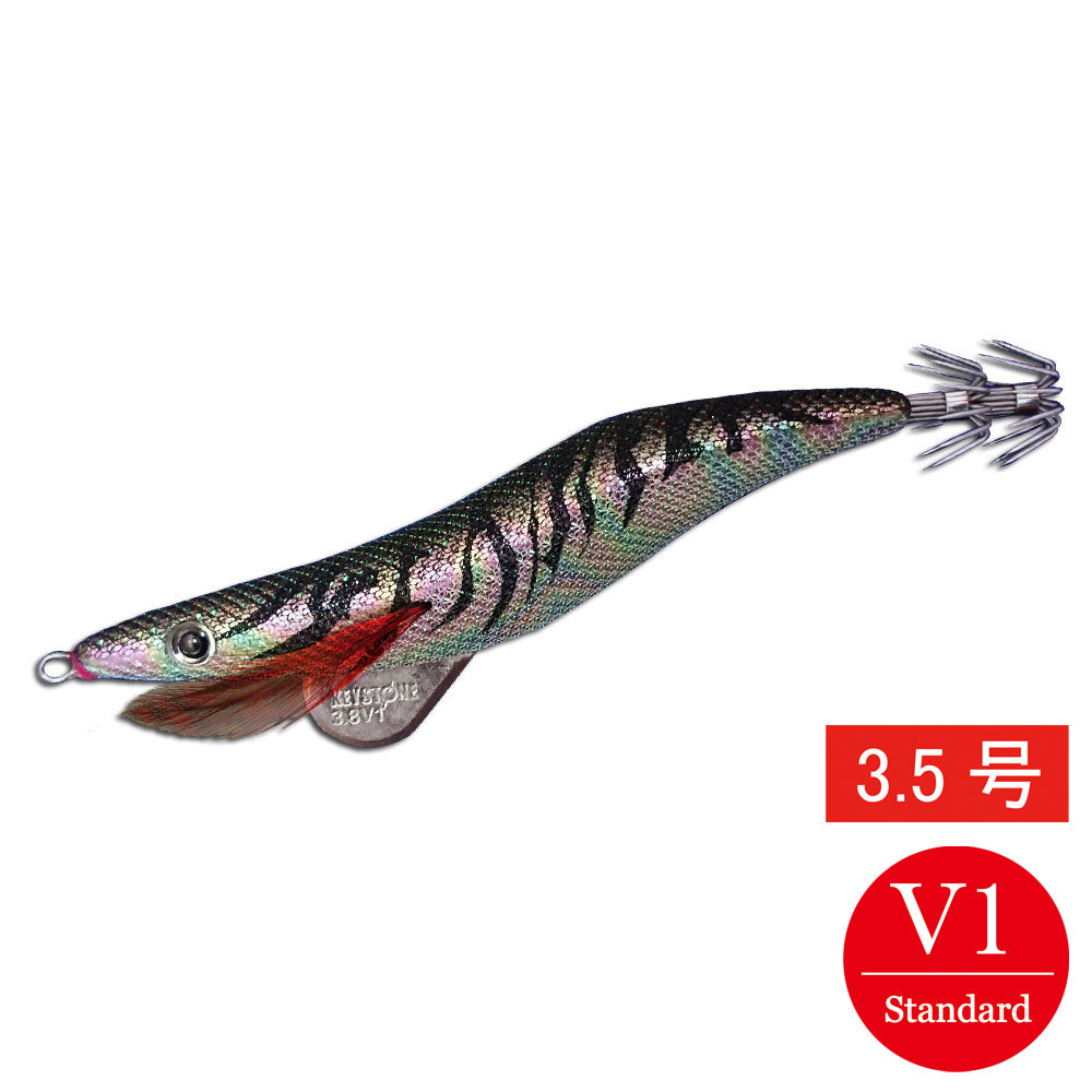 キーストン　エギシャープ赤侍　3.5号 キーストン エギシャープ 3．5号 V1 赤侍レッドキング
