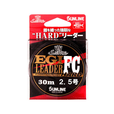 【サンライン】EGI LEADER FC HAED 2.5号30ｍ　10lb　ソルティメイト　エギリーダー【SUNLINE】