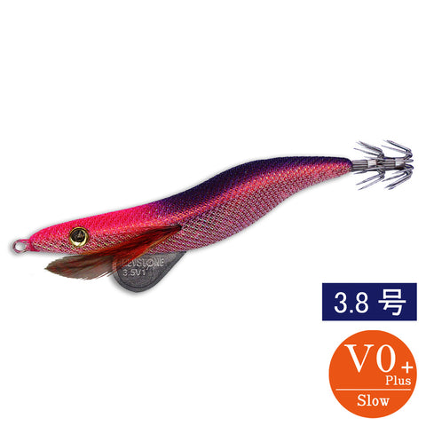 Egi Sharp 3.8 V0+  (18g) HK Shizuku Glow Purple