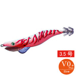 エギシャープ　3.5号V0＋（16g）　ピンクフルグロー赤侍レッド