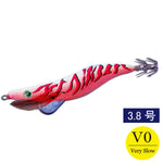 エギシャープ　3.8号V0（17g）　ピンクフルグロー赤侍レッド