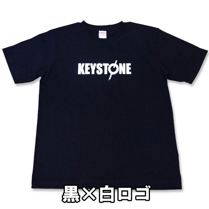ロゴ　Tシャツ　ブラック×ホワイトロゴ
