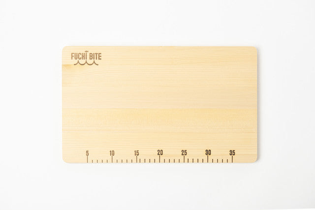 fuchibite 青森ヒバ スケール付き　まな板　まな板【43×24×2cm】