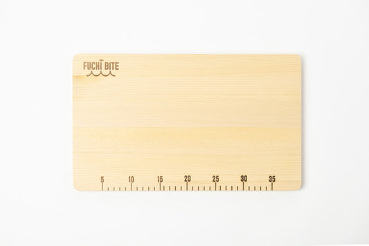 fuchibite 青森ヒバ スケール付き　まな板　まな板【43×24×2cm】