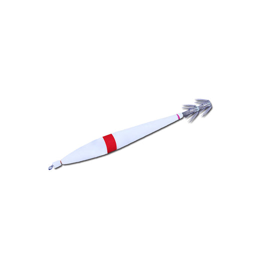 硬質発泡浮きスッテ　115ｍｍ（5.0号）夜光　赤セン　（１パック２本入り）