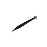 ウキプラ　ハイブリッド針　100㎜　R１　１段針　オールブラック（1パック2本入り）