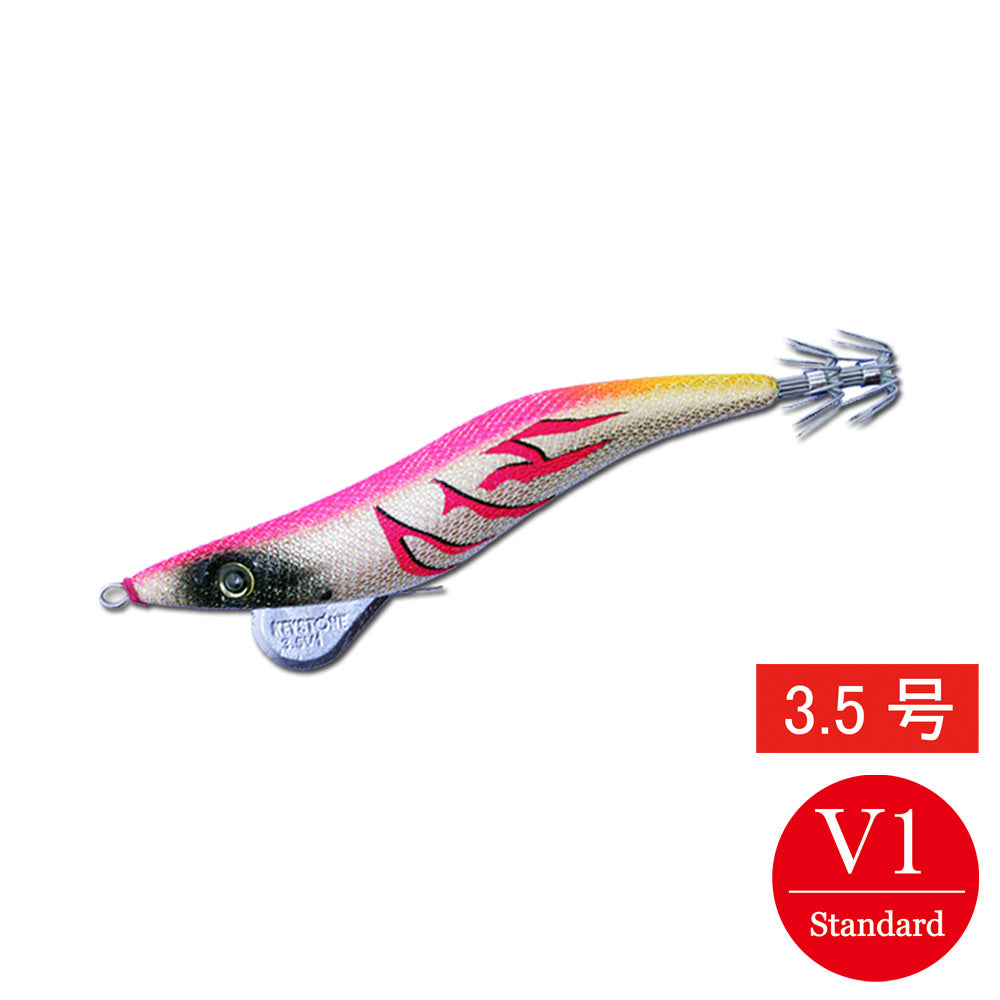 【邪道エギ】早福型 邪道編　3.5号V1(16g)　ゴールドベースピンク