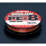 [Sunline] SIGLON PE X8 0.8-300m MULTI COLOR 12lb 6.0kg MAX Siglon PE multicolor [SUNLINE]