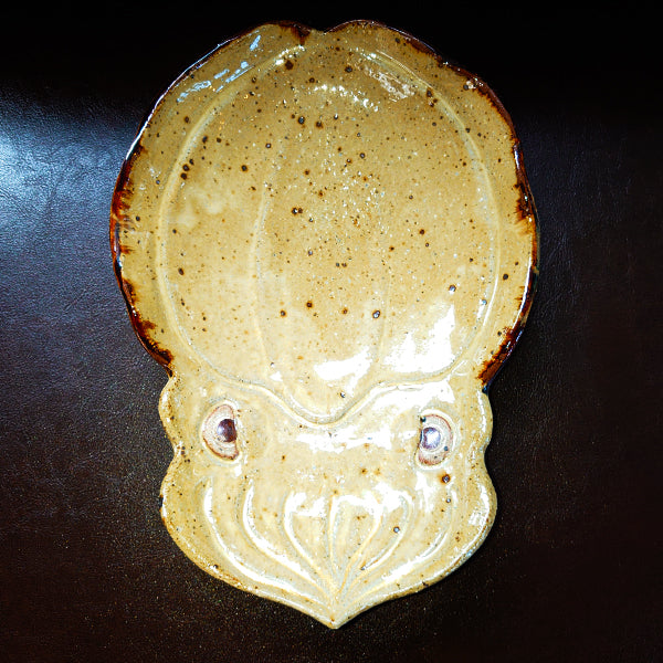 小杉窯　イカカレー皿