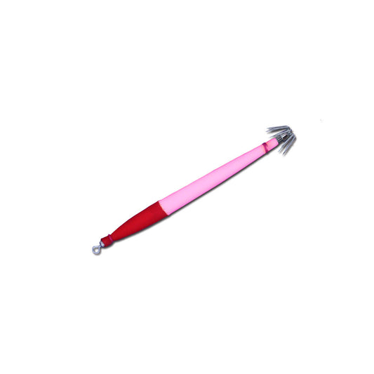 ukipla hybrid hook 1needle pink glow red/white