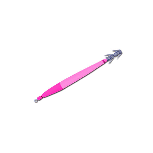 ukipla hybrid hook 110mm 2 needls pink glow pink/white