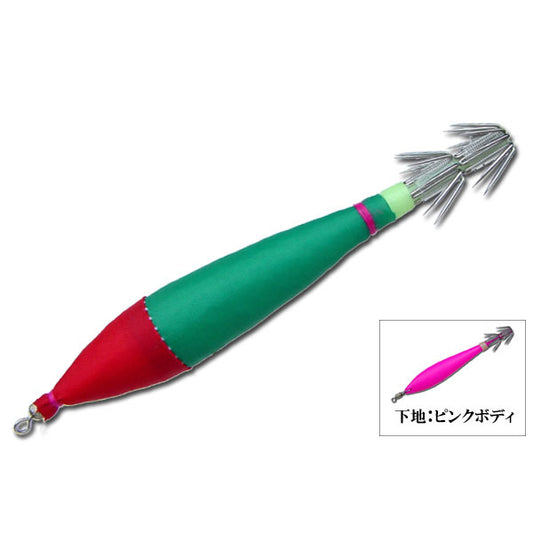 ビビンスッテ　ピンクボディ　4.0号TV2　赤みどり　【1パック2本入り】