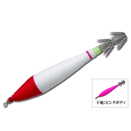 vivin sutte pink body 5.0 (2 needles) red/white