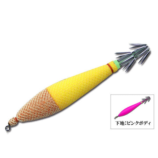 vivin sutte pink body 5.0 (2 needles) red/yellow white metallic