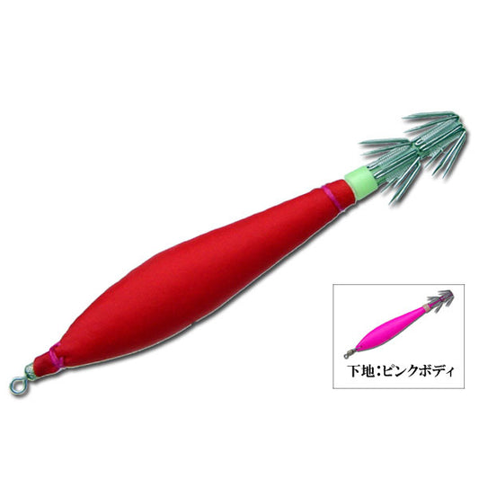 ビビンスッテ　ピンクボディ　4.0号TV2　オール赤　【1パック2本入り】