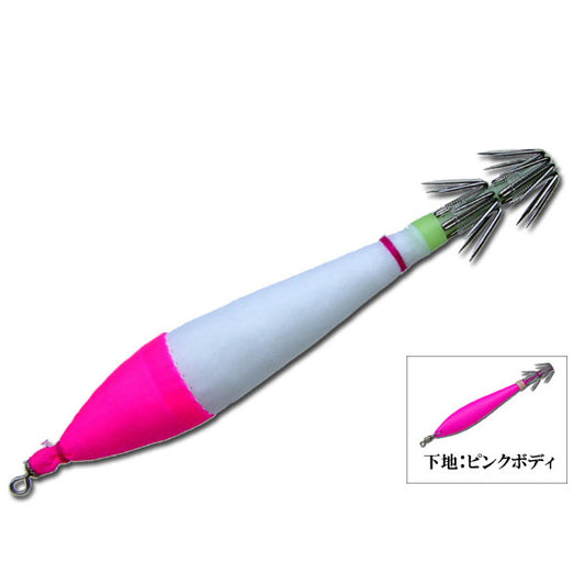 vivin sutte pink body 3.5 (2 needles) pink/white