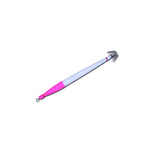 ウキプラ　ハイブリッド針　100㎜　R１　１段針　夜光　ピンク白（1パック2本入り）