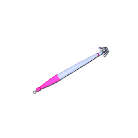 ukipla hybrid hook 100mm 1 needl glow pink/white