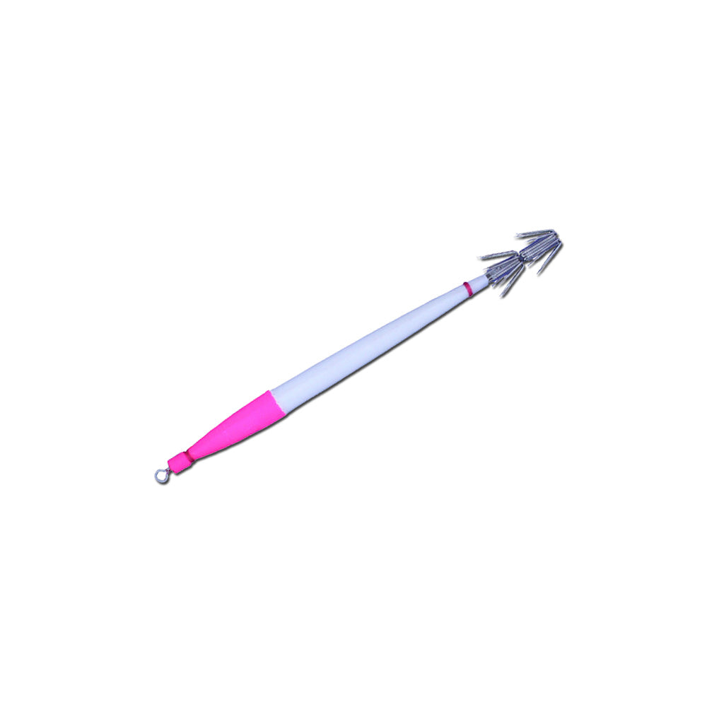 ukipla hybrid hook 110mm 2needles glow pink/white