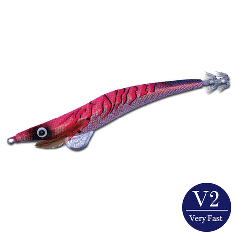 long egi 135mmV2 size:4.5 (23g) red base pink