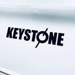 キーストン　KEYSTONE ロゴカッティングステッカー　Ｍサイズ　ブラック